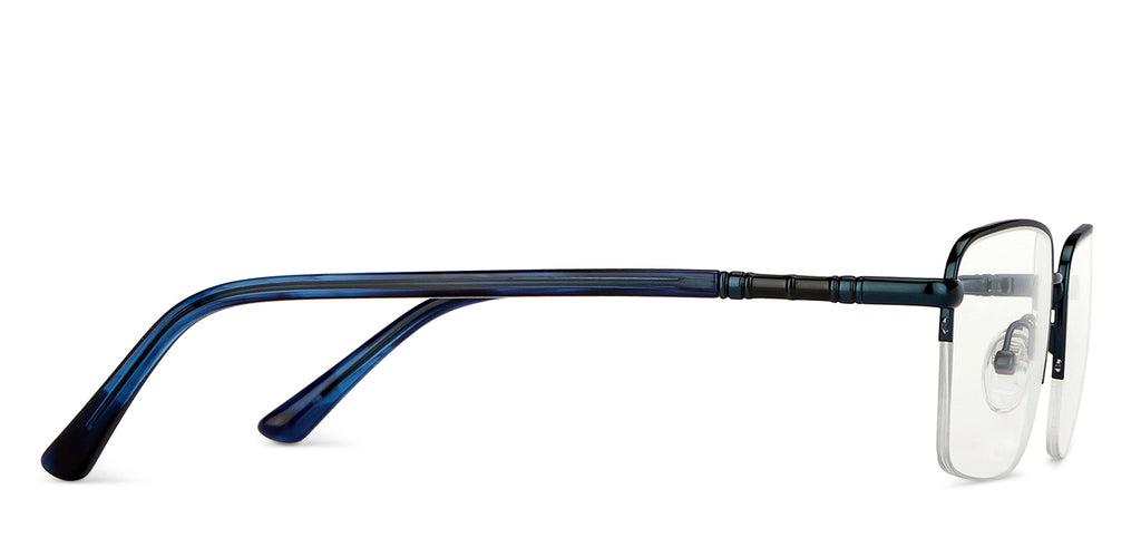 Half Rim Eyeglasses-Frame Rectangle--EG Half Rim Eyeglasses-Frame Rectangle--EG