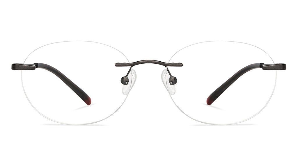 Rimless Eyeglasses-Frame Round--EG Rimless Eyeglasses-Frame Round--EG