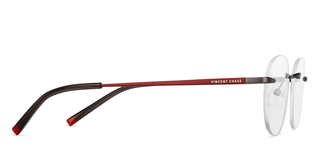 Rimless Eyeglasses-Frame Round--EG Rimless Eyeglasses-Frame Round--EG