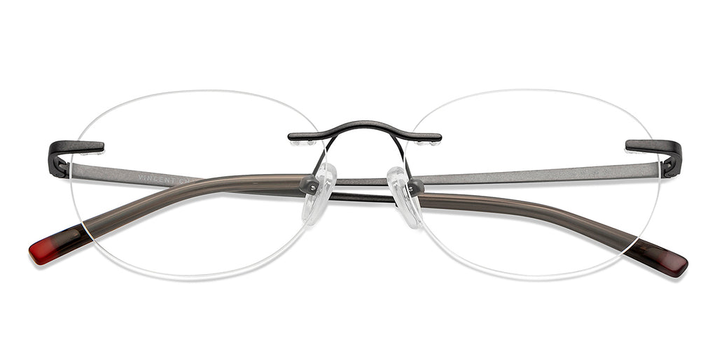 Rimless Eyeglasses-Frame Round--EG Rimless Eyeglasses-Frame Round--EG