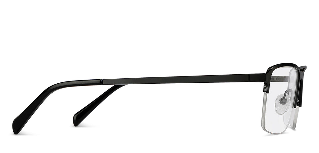 Half Rim Eyeglasses-Frame Rectangle--EG Half Rim Eyeglasses-Frame Rectangle--EG