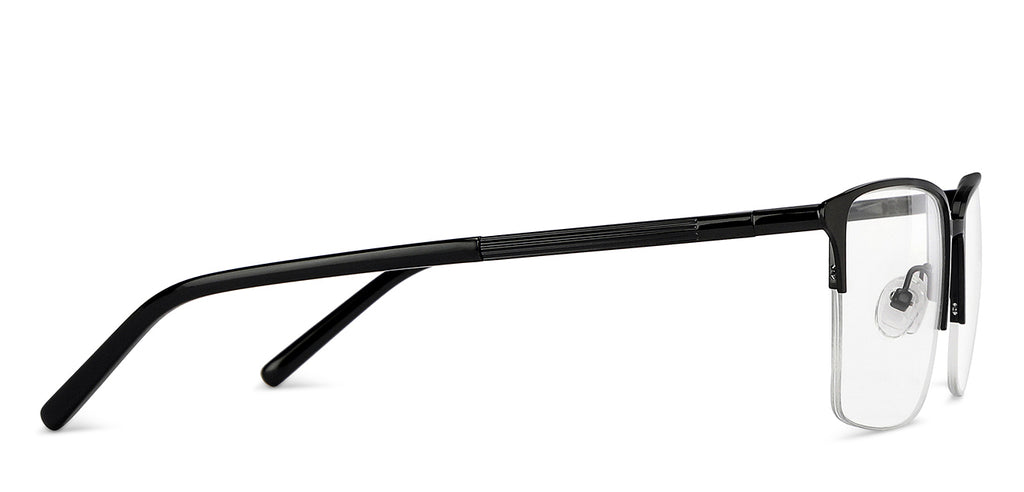 Half Rim Eyeglasses-Frame Rectangle--EG Half Rim Eyeglasses-Frame Rectangle--EG