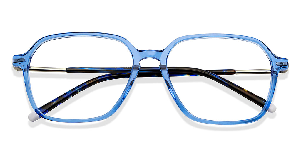 Blue Light Eyeglasses For Men-Frame Geometric--EG Blue Light Eyeglasses For Men-Frame Geometric--EG