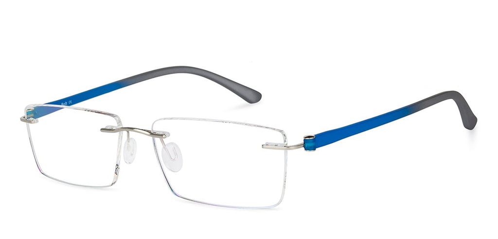 Rimless Eyeglasses-Frame Rectangle--EG Rimless Eyeglasses-Frame Rectangle--EG