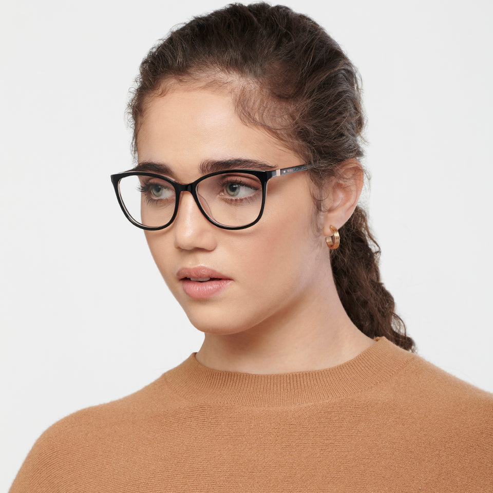 Fossil Eyeglasses-Frame Cat Eye--EG Fossil Eyeglasses-Frame Cat Eye--EG
