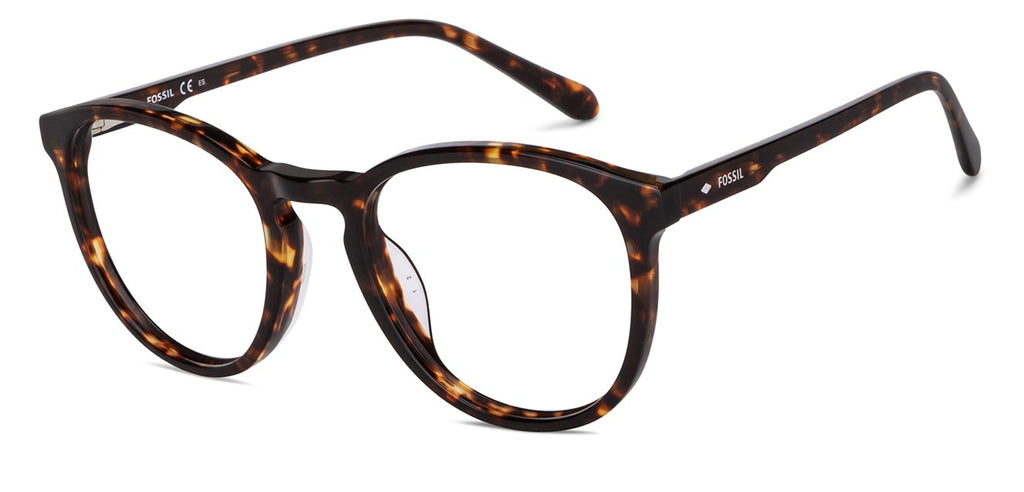 Fossil Eyeglasses-Frame Round--EG Fossil Eyeglasses-Frame Round--EG