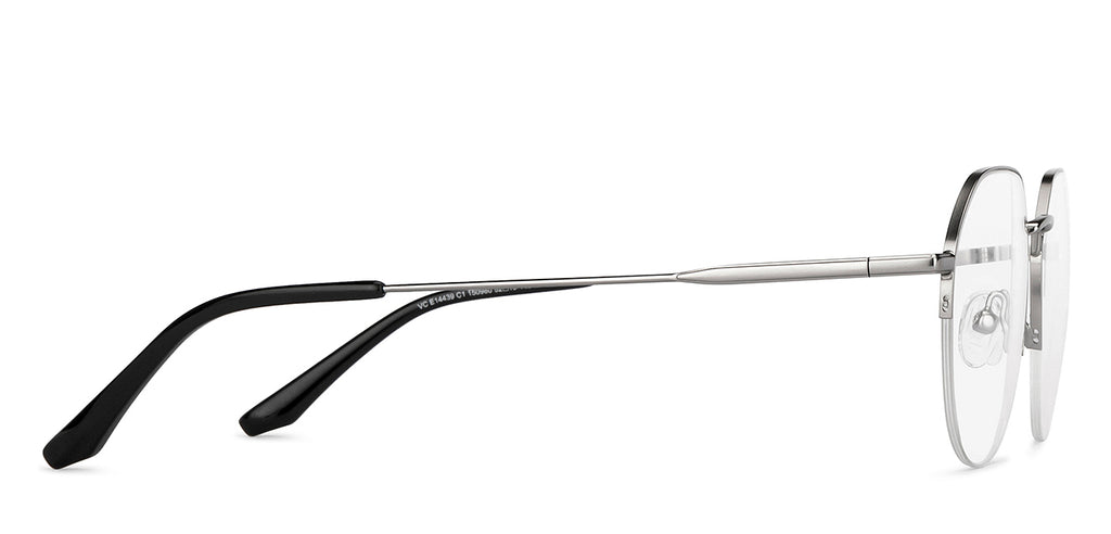 Half Rim Eyeglasses-Frame Geometric--EG Half Rim Eyeglasses-Frame Geometric--EG