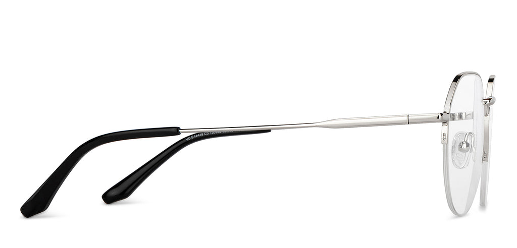 Half Rim Eyeglasses-Frame Geometric--EG Half Rim Eyeglasses-Frame Geometric--EG