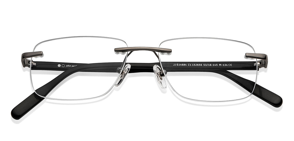 Rimless Eyeglasses-Frame Rectangle--EG Rimless Eyeglasses-Frame Rectangle--EG