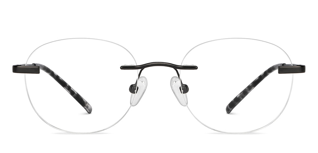 Rimless Eyeglasses-Frame Round--EG Rimless Eyeglasses-Frame Round--EG