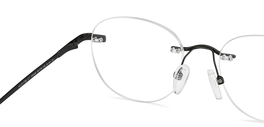 Rimless Eyeglasses-Frame Round--EG Rimless Eyeglasses-Frame Round--EG