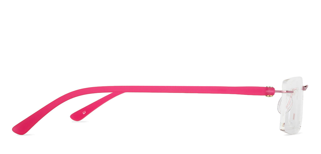 Rimless Eyeglasses-Frame Rectangle--EG Rimless Eyeglasses-Frame Rectangle--EG