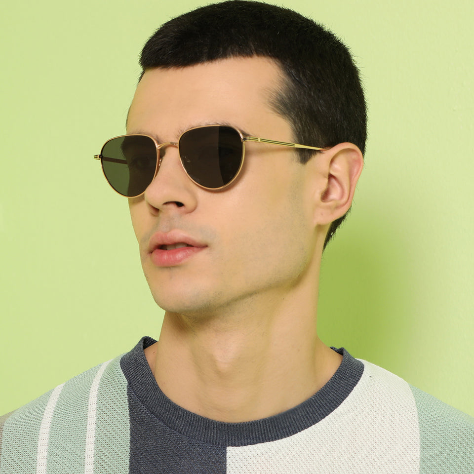 John Jacobs Sunglasses-Frame Aviator--SG John Jacobs Sunglasses-Frame Aviator--SG