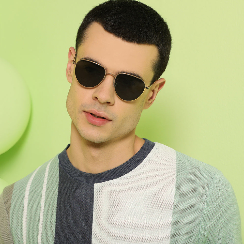 John Jacobs Sunglasses-Frame Aviator--SG John Jacobs Sunglasses-Frame Aviator--SG