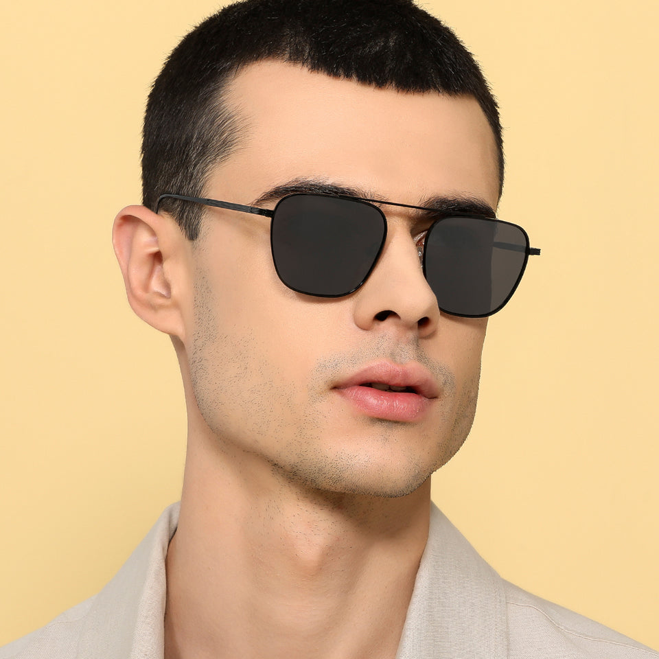 John Jacobs Sunglasses-Frame Square--SG John Jacobs Sunglasses-Frame Square--SG