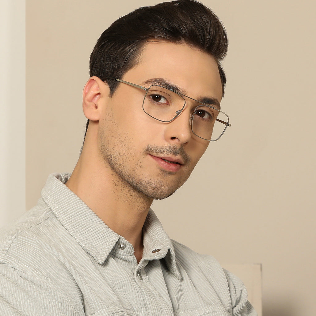 John Jacobs Eyeglasses-Frame Square--EG John Jacobs Eyeglasses-Frame Square--EG