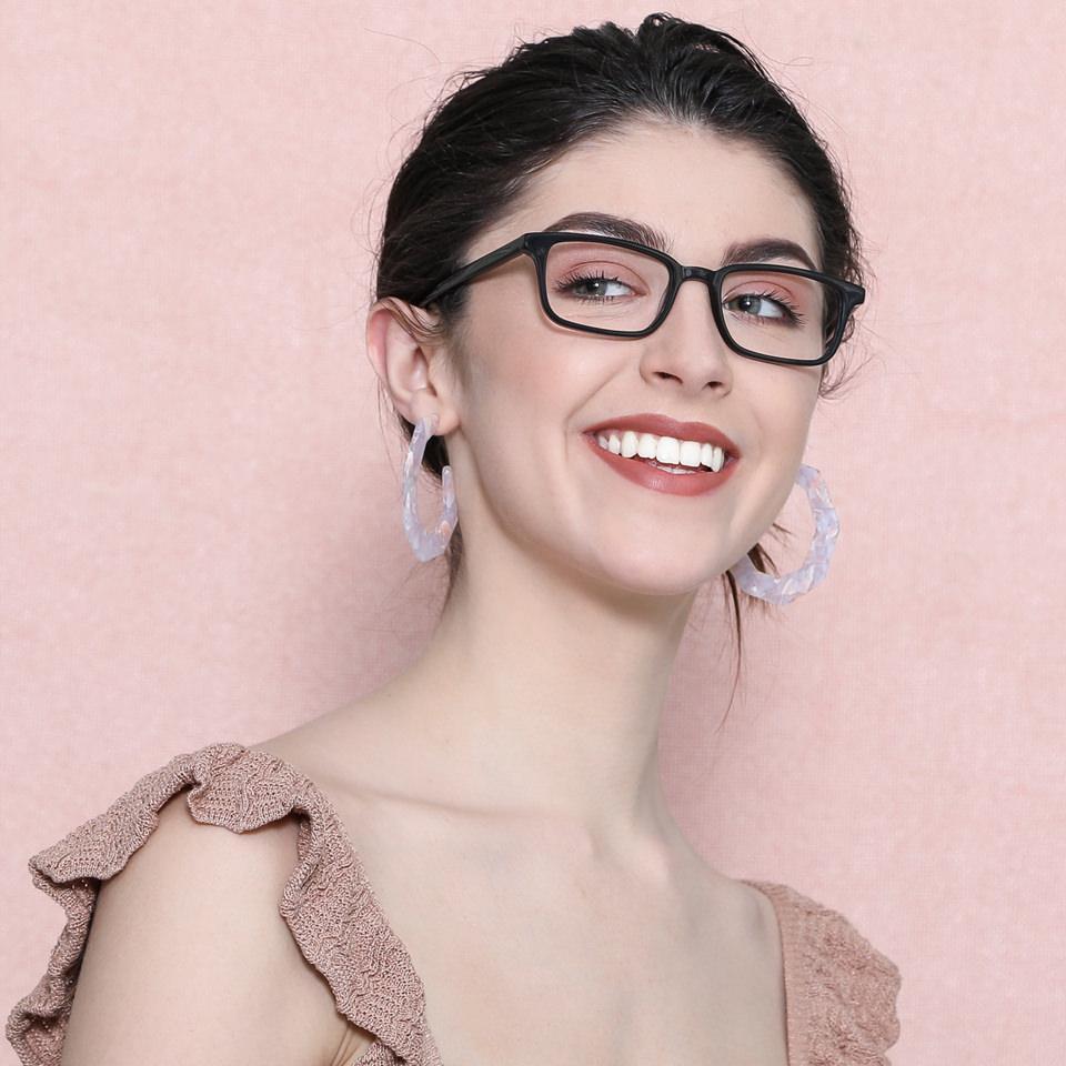 Rich Acetates-Frame Rectangle--EG Rich Acetates-Frame Rectangle--EG