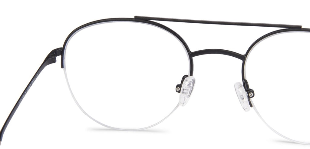 Half Rim Eyeglasses-Frame Aviator--EG Half Rim Eyeglasses-Frame Aviator--EG