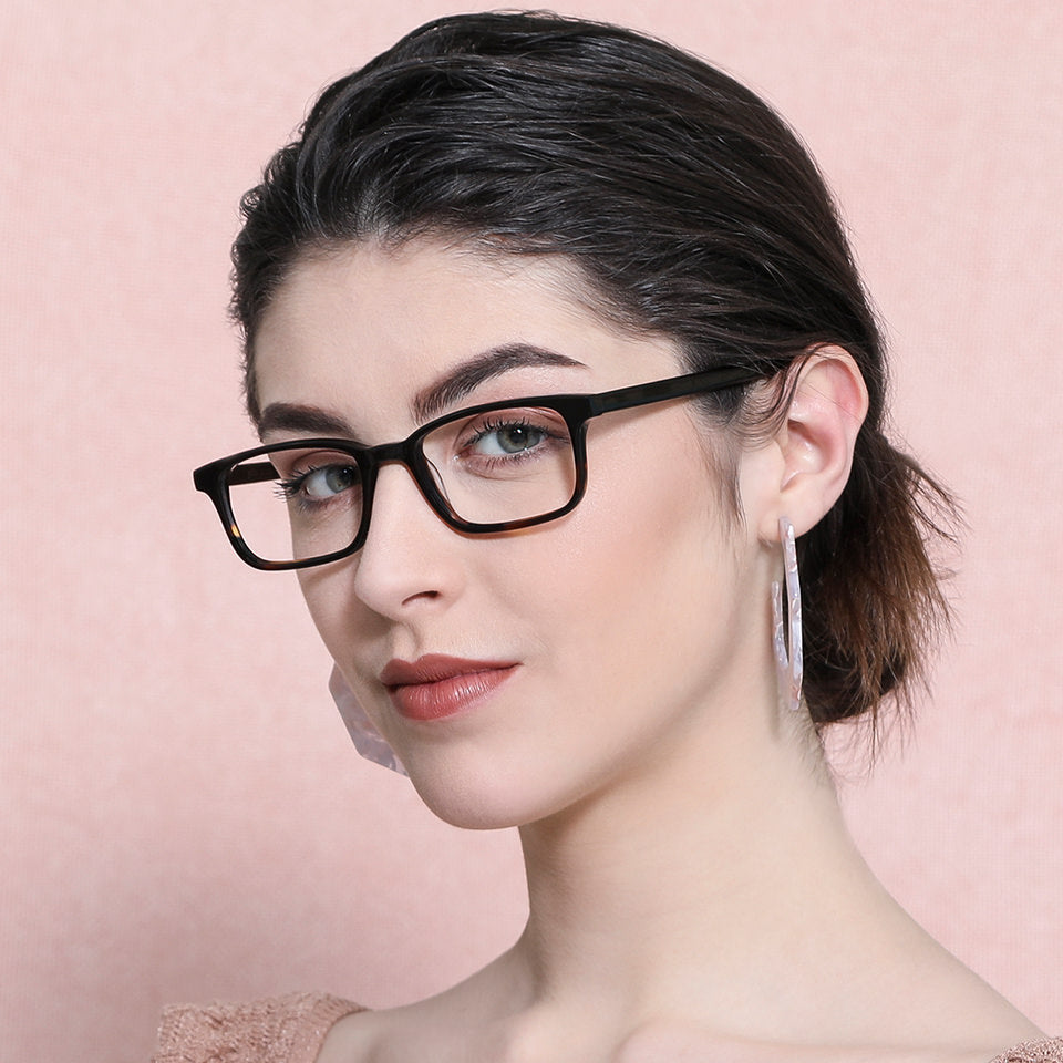 John Jacobs Eyeglasses-Frame Rectangle--EG John Jacobs Eyeglasses-Frame Rectangle--EG