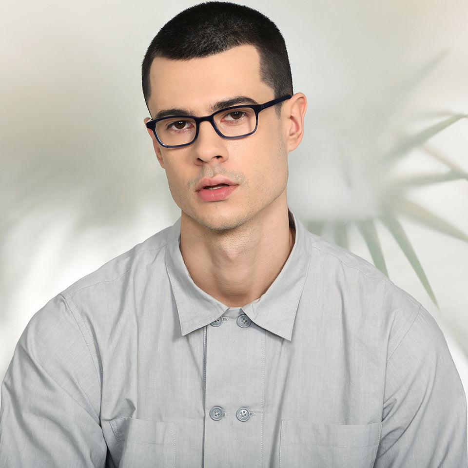 John Jacobs Eyeglasses-Frame Rectangle--EG John Jacobs Eyeglasses-Frame Rectangle--EG