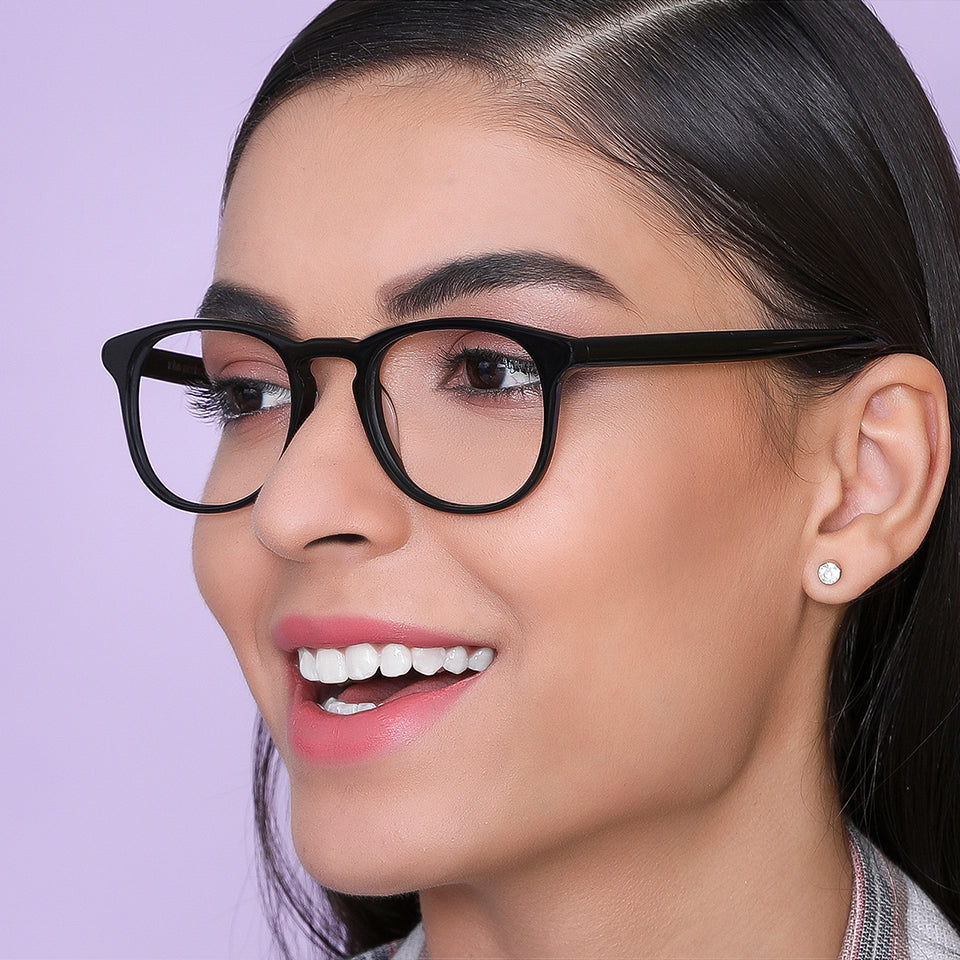 Square Eyeglasses-Frame Round--EG Square Eyeglasses-Frame Round--EG