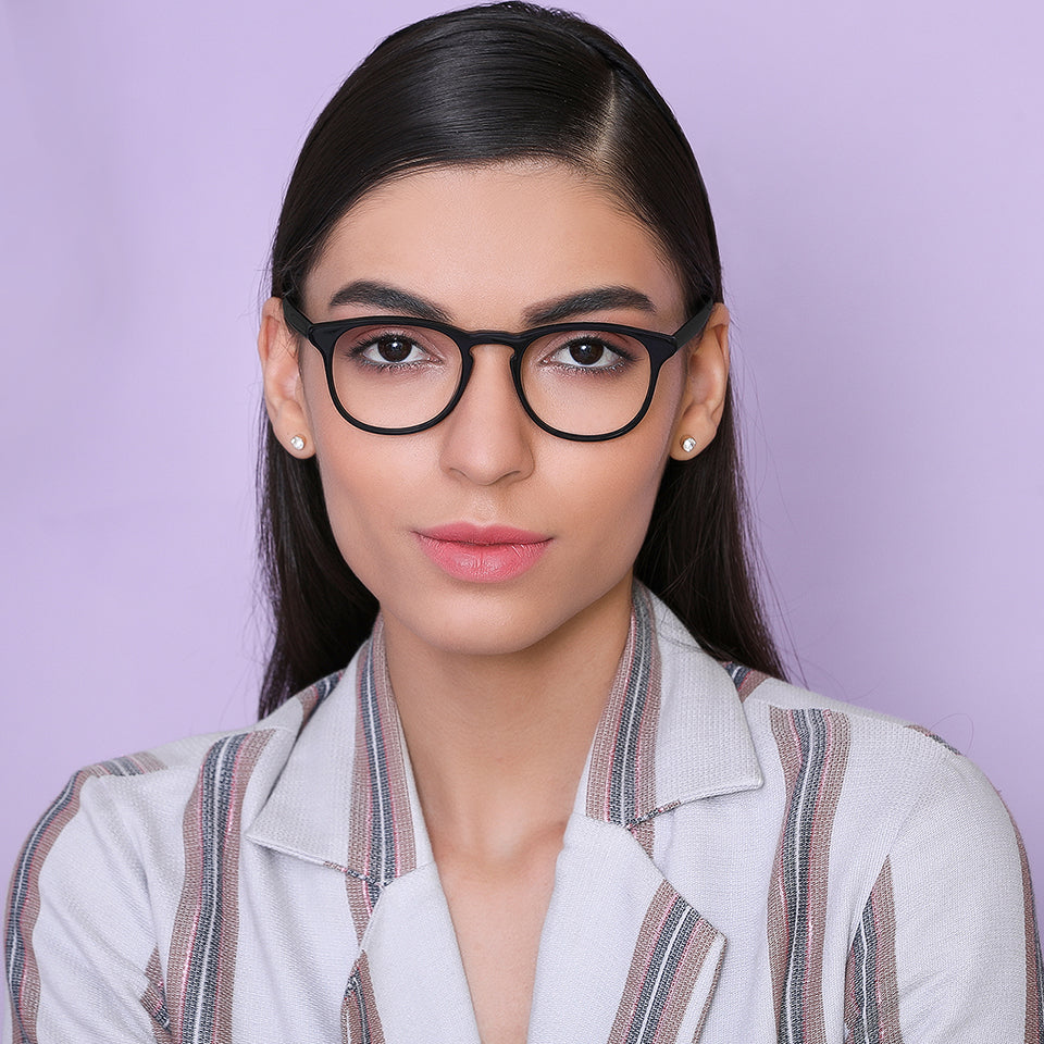 Square Eyeglasses-Frame Round--EG Square Eyeglasses-Frame Round--EG