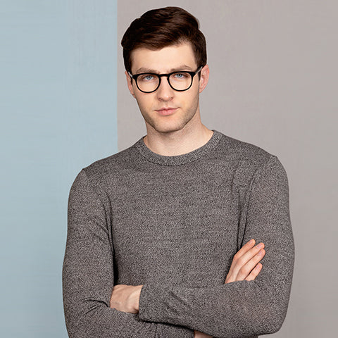 Square Eyeglasses-Frame Round--EG Square Eyeglasses-Frame Round--EG