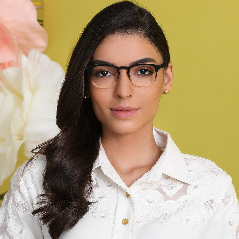 Square Eyeglasses-Frame Round--EG Square Eyeglasses-Frame Round--EG