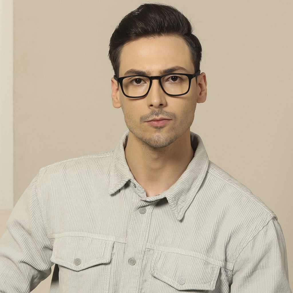 John Jacobs Eyeglasses-Frame Rectangle--EG John Jacobs Eyeglasses-Frame Rectangle--EG