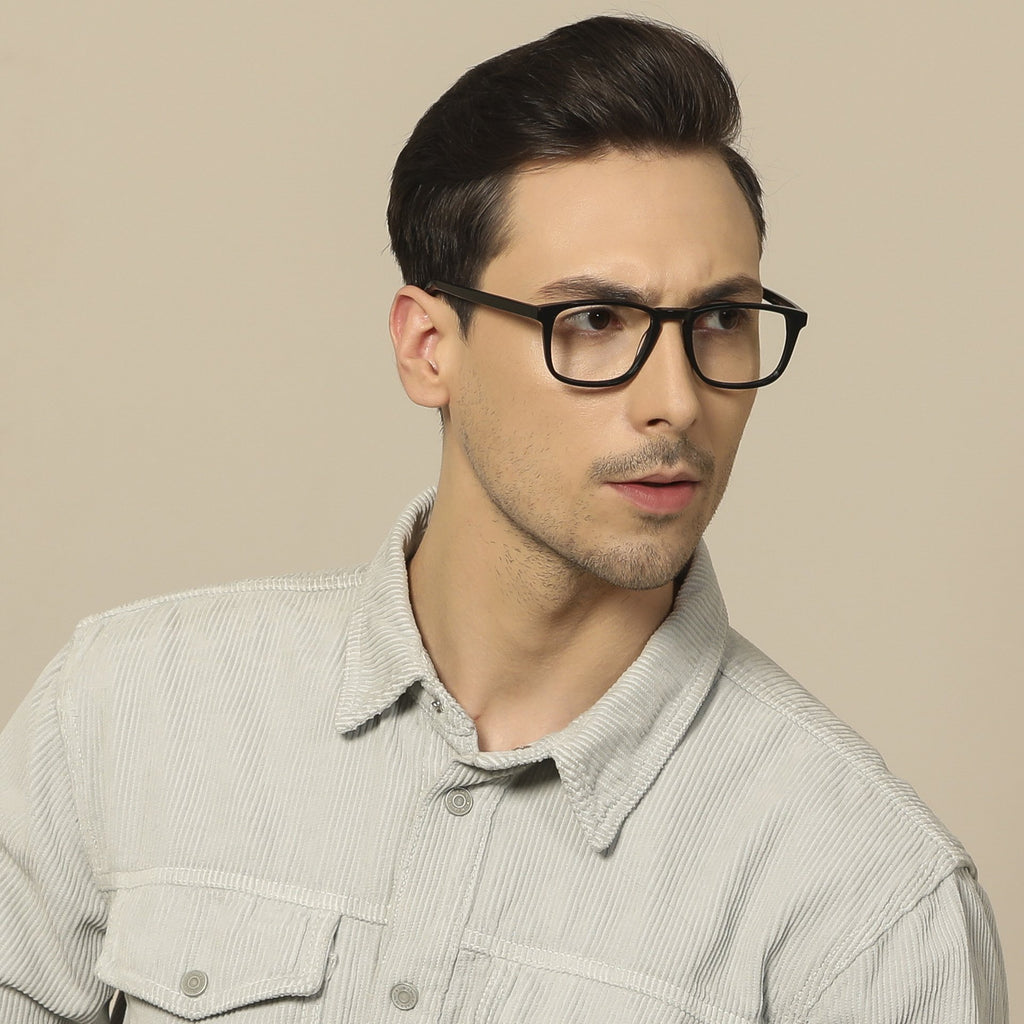 John Jacobs Eyeglasses-Frame Rectangle--EG John Jacobs Eyeglasses-Frame Rectangle--EG