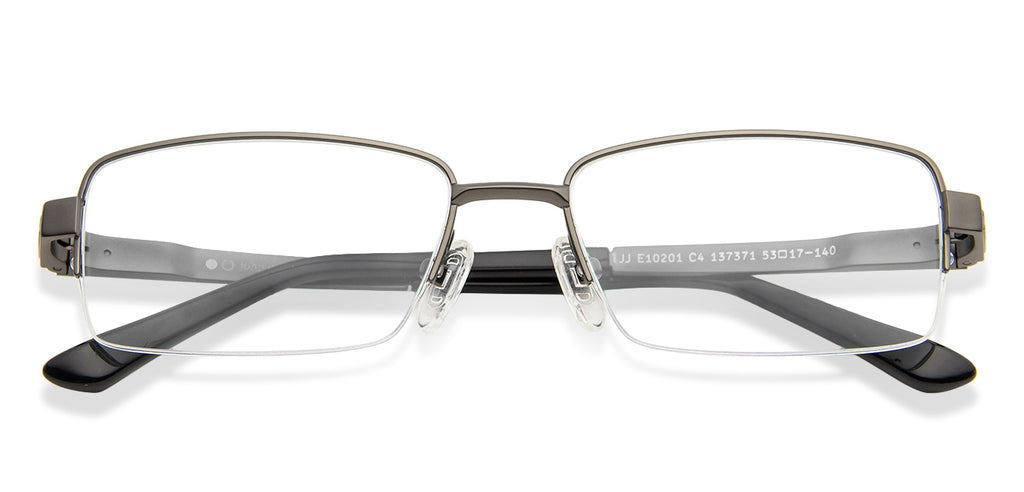 Half Rim Eyeglasses-Frame Rectangle--EG Half Rim Eyeglasses-Frame Rectangle--EG