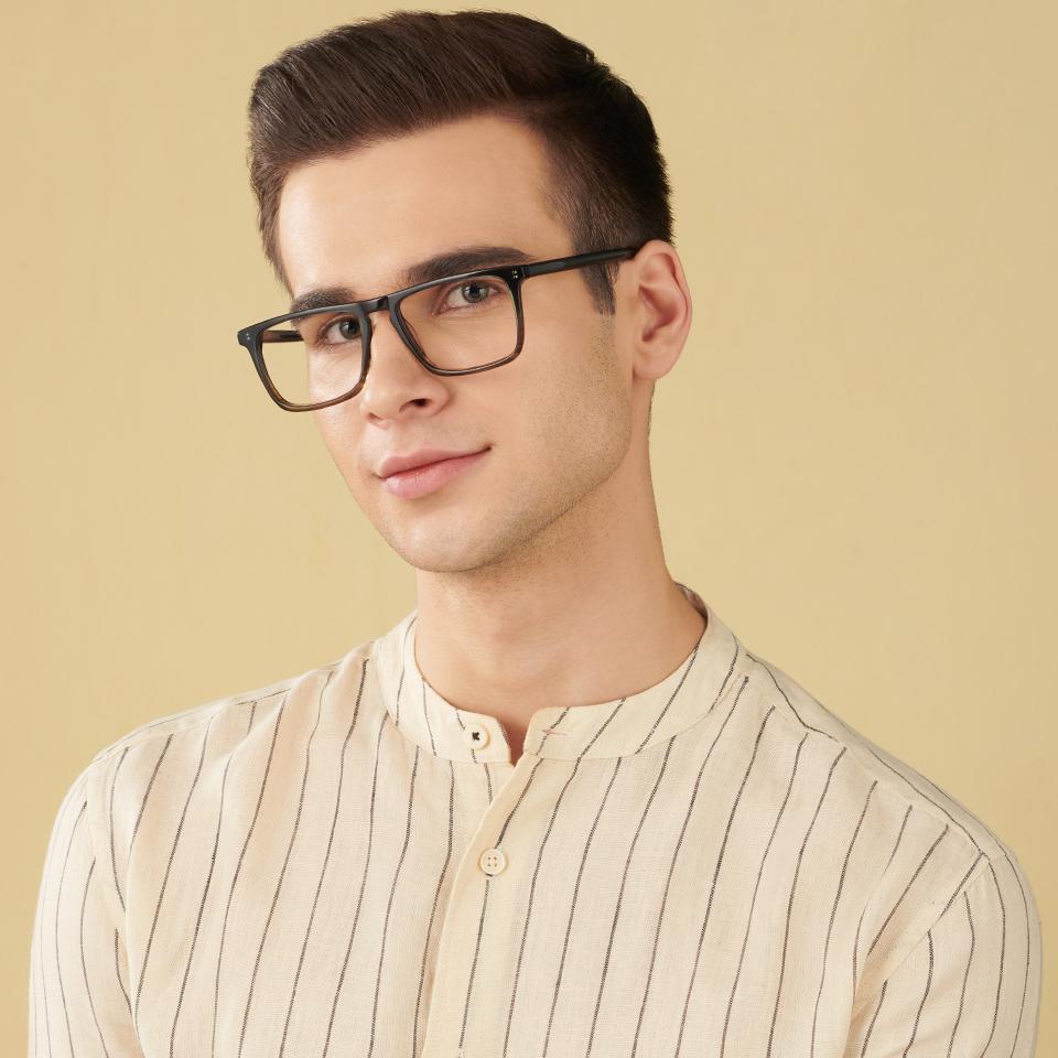 John Jacobs Eyeglasses-Frame Rectangle--EG John Jacobs Eyeglasses-Frame Rectangle--EG