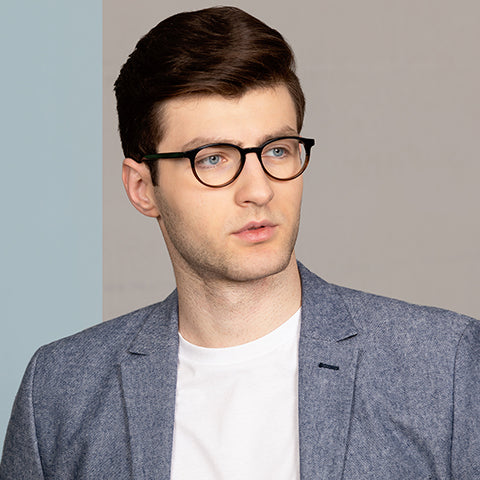 Square Eyeglasses-Frame Round--EG Square Eyeglasses-Frame Round--EG