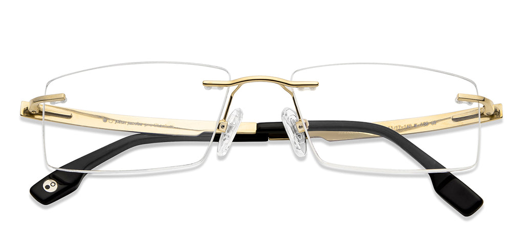 Rimless Eyeglasses-Frame Rectangle--EG Rimless Eyeglasses-Frame Rectangle--EG