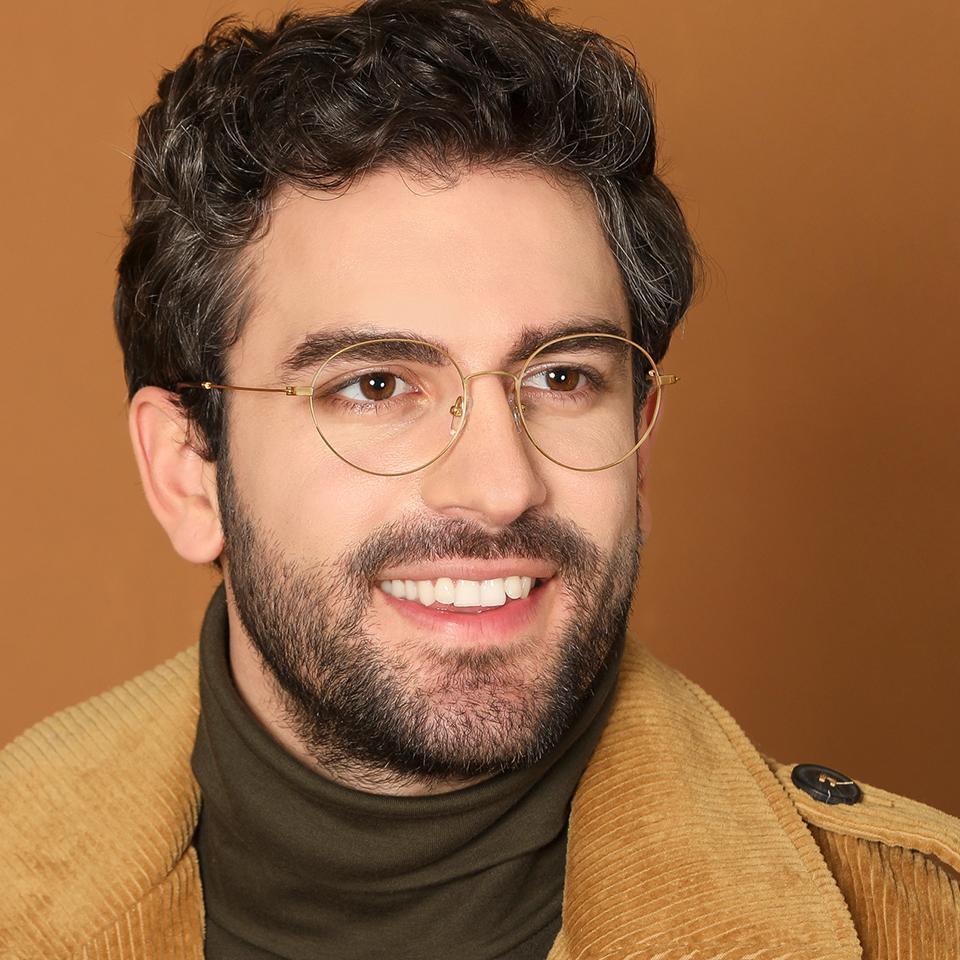 Square Eyeglasses-Frame Round--EG Square Eyeglasses-Frame Round--EG