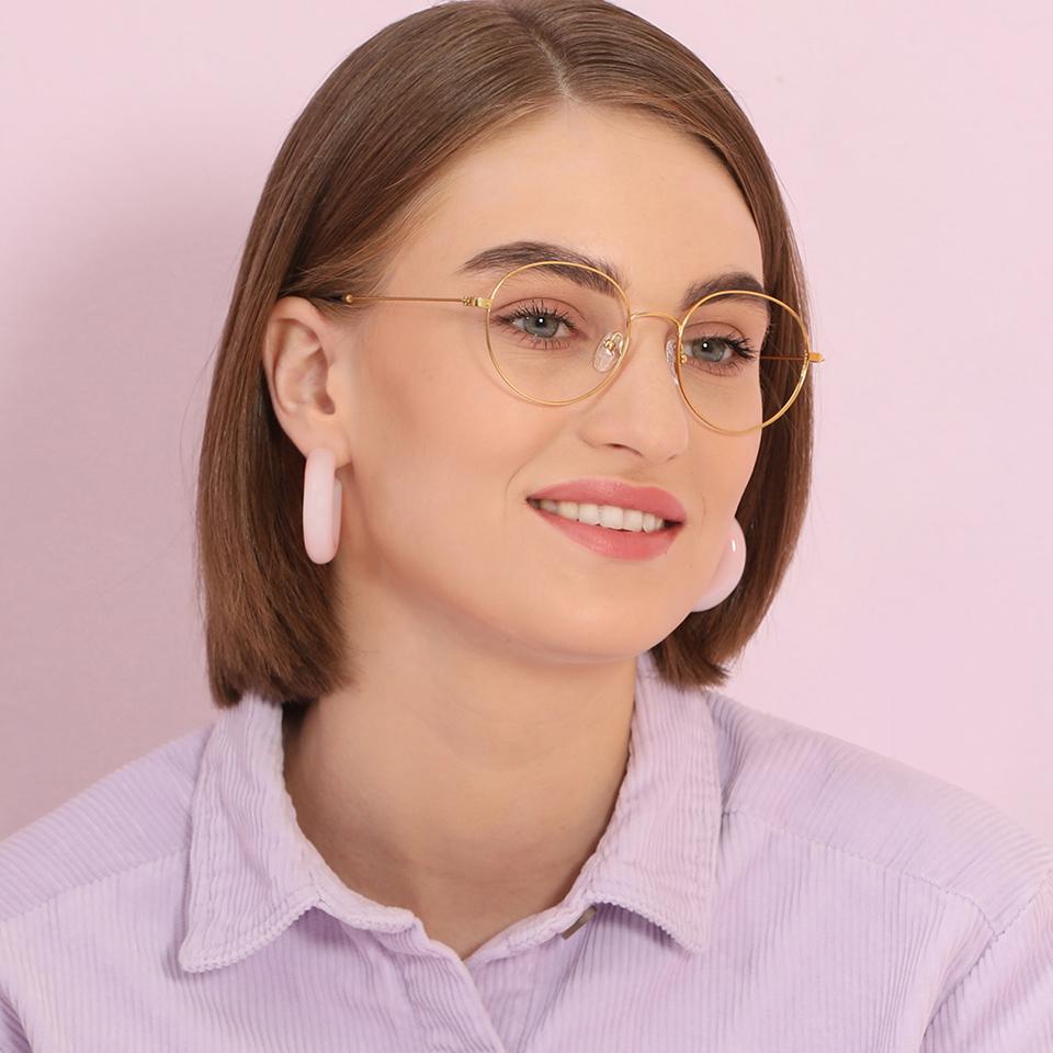 Square Eyeglasses-Frame Round--EG Square Eyeglasses-Frame Round--EG