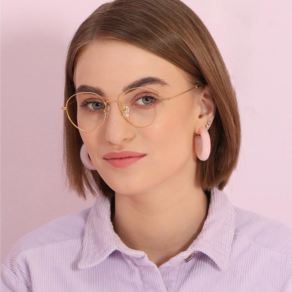 Square Eyeglasses-Frame Round--EG Square Eyeglasses-Frame Round--EG