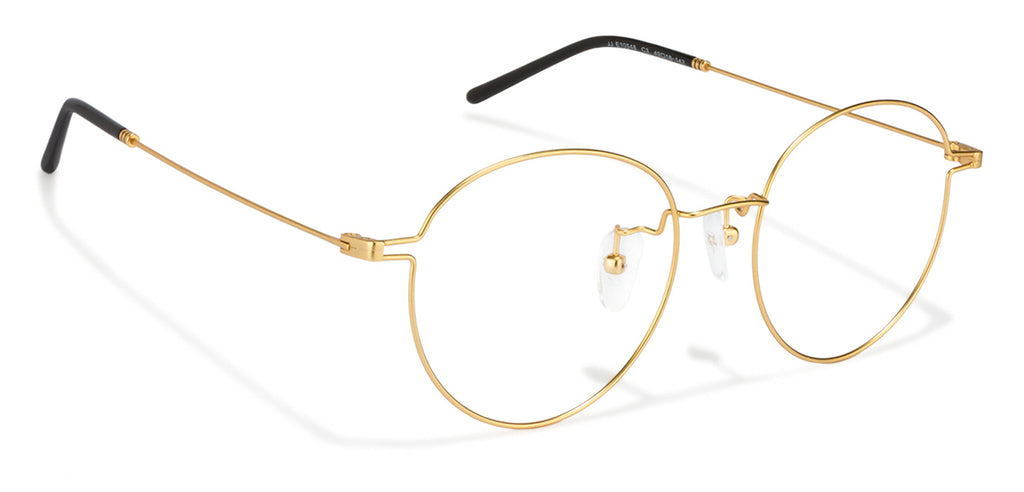 Half Rim Eyeglasses-Frame Round--EG Half Rim Eyeglasses-Frame Round--EG