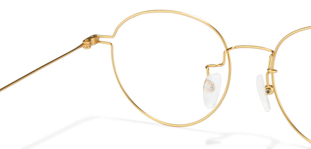 Half Rim Eyeglasses-Frame Round--EG Half Rim Eyeglasses-Frame Round--EG