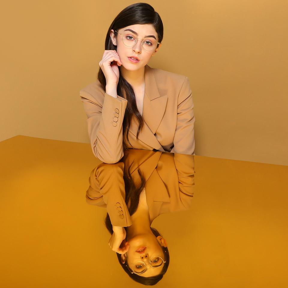 Half Rim Eyeglasses-Frame Round--EG Half Rim Eyeglasses-Frame Round--EG