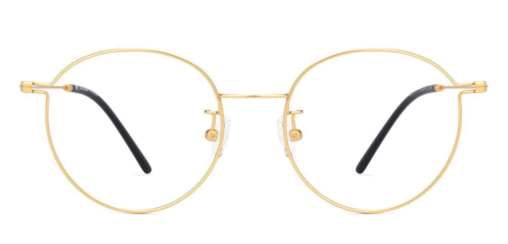 Half Rim Eyeglasses-Frame Round--EG Half Rim Eyeglasses-Frame Round--EG