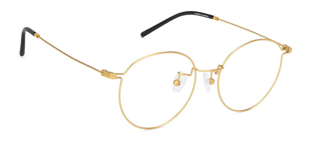 Half Rim Eyeglasses-Frame Round--EG Half Rim Eyeglasses-Frame Round--EG