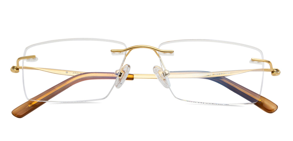 Rimless Eyeglasses-Frame Rectangle--EG Rimless Eyeglasses-Frame Rectangle--EG