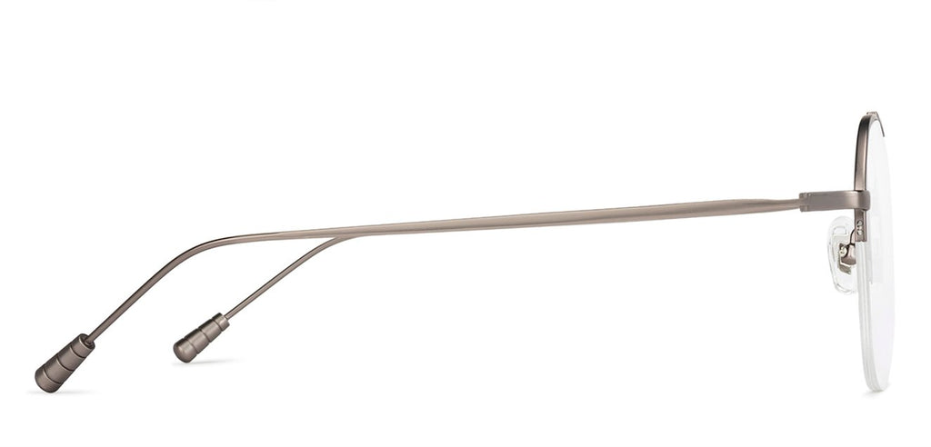 Half Rim Eyeglasses-Frame Round--EG Half Rim Eyeglasses-Frame Round--EG