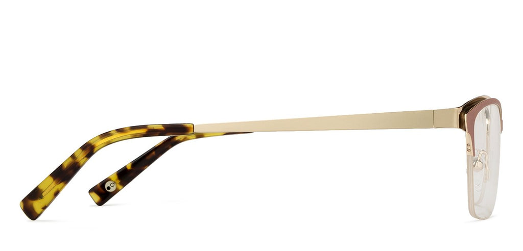 Half Rim Eyeglasses-Frame Cat Eye--EG Half Rim Eyeglasses-Frame Cat Eye--EG