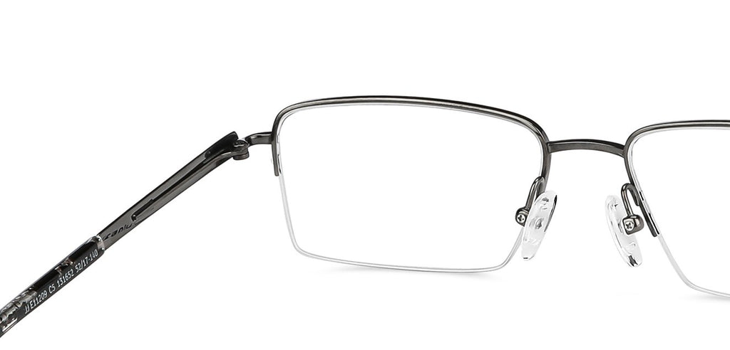 Half Rim Eyeglasses-Frame Rectangle--EG Half Rim Eyeglasses-Frame Rectangle--EG