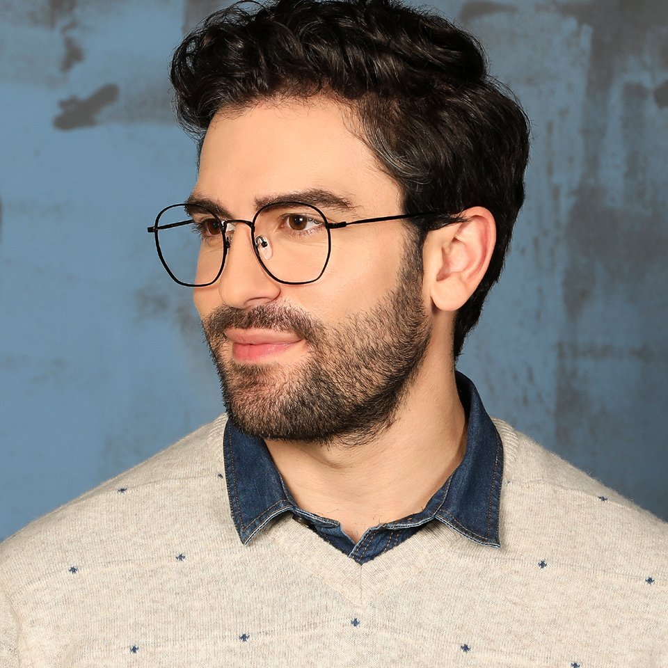 Eyeglasses-Frame Hexagonal--EG Eyeglasses-Frame Hexagonal--EG