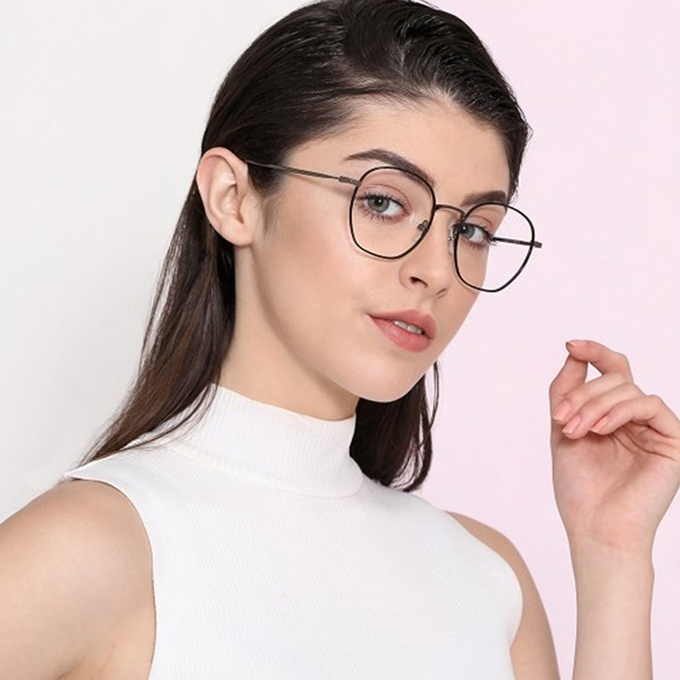 Eyeglasses-Frame Hexagonal--EG Eyeglasses-Frame Hexagonal--EG