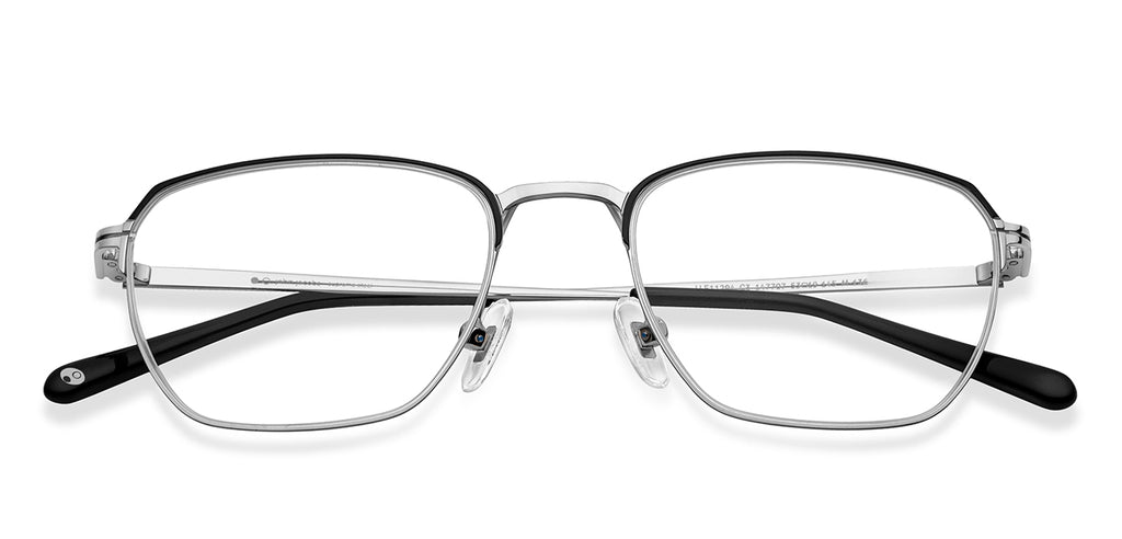 Half Rim Eyeglasses-Frame Rectangle--EG Half Rim Eyeglasses-Frame Rectangle--EG