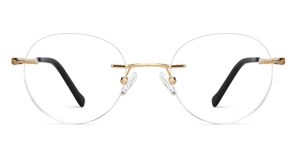 Rimless Eyeglasses-Frame Round--EG Rimless Eyeglasses-Frame Round--EG